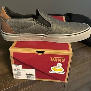 Men’s Van’s Asher Delux Slip on’s